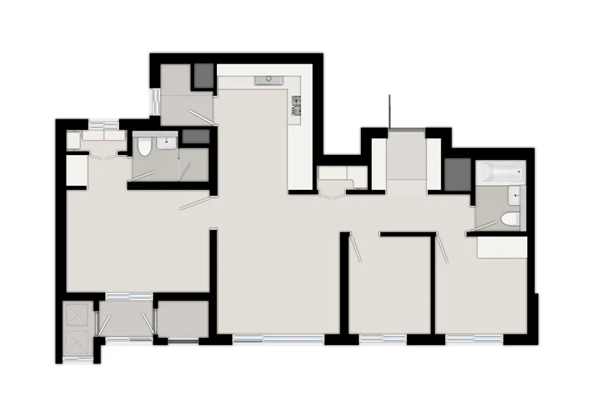 수정사항 8 에코델타시티 푸르지오 트레파크 59B 평면도